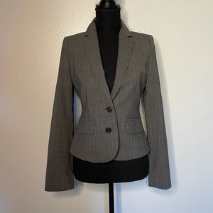 Club Monaco | Grey Pinstripe Wool Blazer size 2